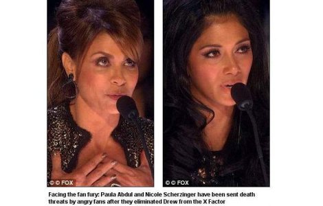 Nicole Scherzinger si Paula Abdul, amenintate cu moartea