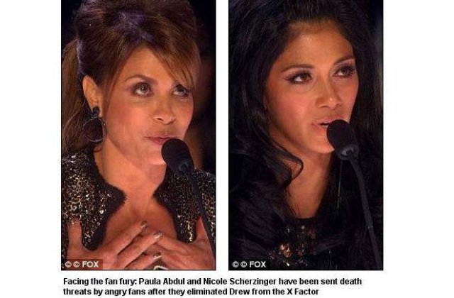 Nicole Scherzinger si Paula Abdul, amenintate cu moartea