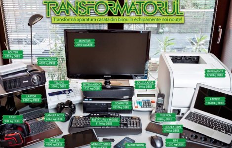 Primul shop online cu preturi in deseuri. Nu in bani