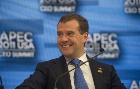 Mesajul obscen de pe contul lui Medvedev pentru adversarii politici