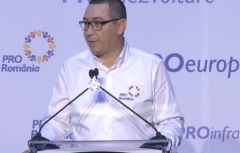 Ponta: Suntem probabil singura tara care in 2018 a involuat fata de 1918