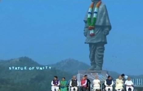 In India s-a inaugurat cea mai inalta statuie din lume