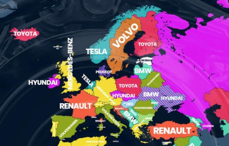 Cele mai cautate marci auto pe Google: Volkswagen este lider in Romania, Toyota castiga in cele mai multe tari