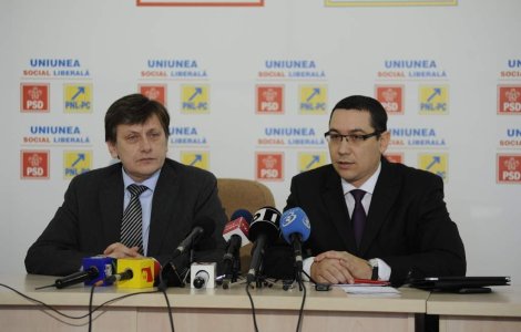 Comasarea alegerilor: USL a depus MOTIUNE DE CENZURA