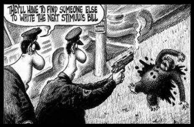 O caricatura dintr-un ziar new-yorkez care-l compara pe Obama cu o maimuta scandalizeaza America