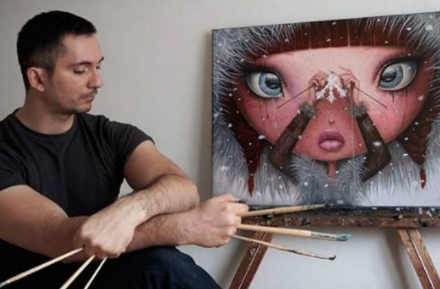 Imagini unice surprinse de un artist roman cu interiorul instrumentelor muzicale