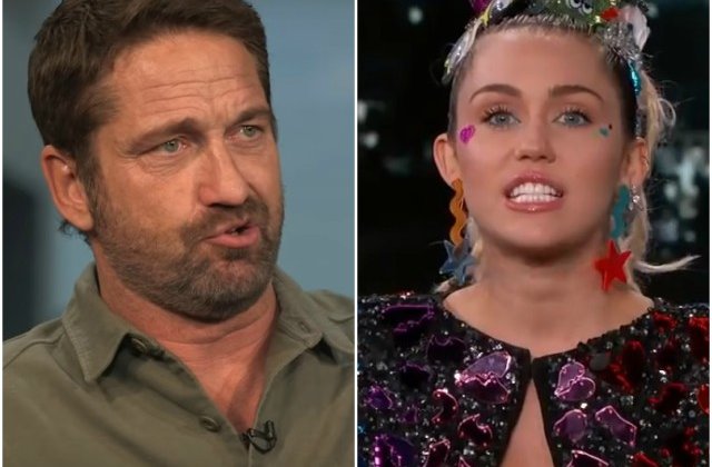 Gerard Butler si Miley Cyrus si-au pierdut locuintele in incendiile din California/ FOTO