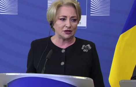 Dancila, despre rezolutia PE: Este profund incorecta si in cel putin cateva puncte nu are temei deloc