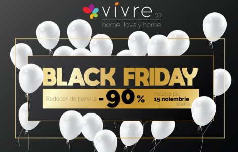 Vivre anunta de Black Friday cele mai mari reduceri ale anului