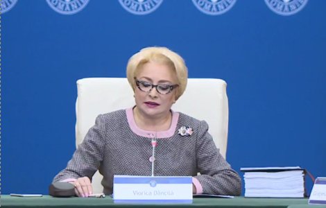 Dancila: Consider rezolutia PE expresia unor interese electorale ale grupurilor politice europene