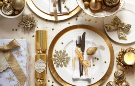 5 exemple de aranjare a mesei de Craciun