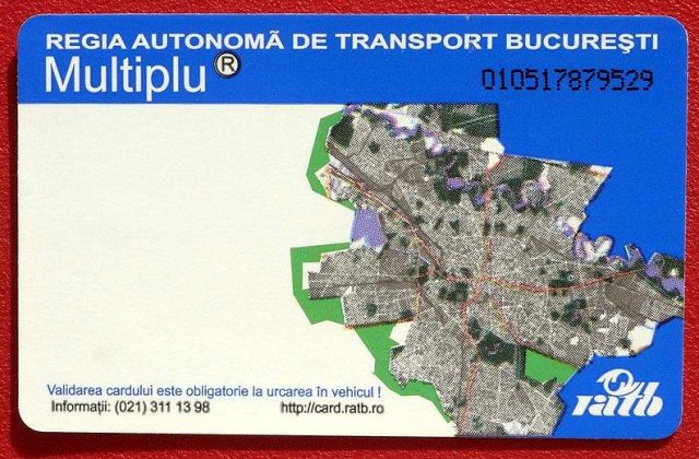 Sistem unic de tarifare pentru transportul public din Bucuresti de la 1 iunie