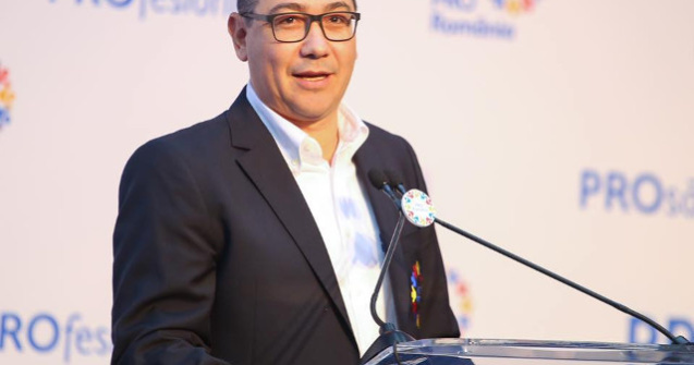 Ponta, despre Laufer: Ma declar uimit de faptul ca s-a lasat folosit intr-un joc murdar citind de la sediul PSD un text absurd