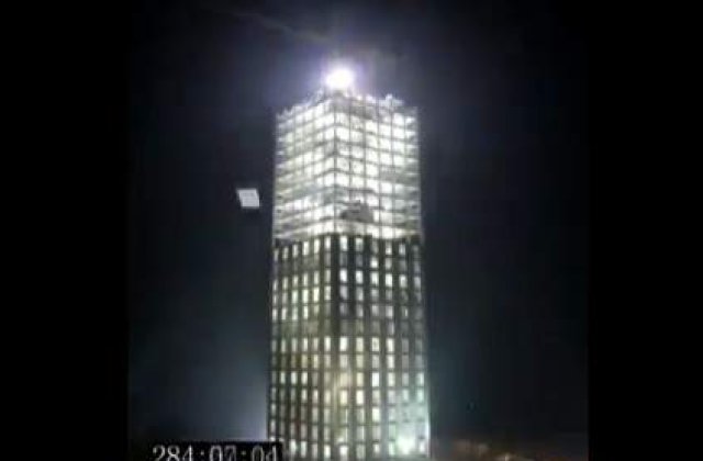 [VIDEO] Record chinez: Cladire de 30 de etaje ridicata in 15 zile