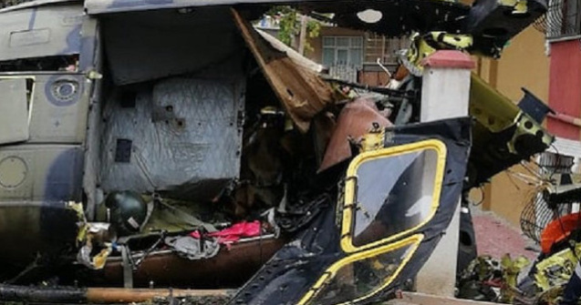 Patru persoane au murit dupa ce un elicopter militar s-a prabusit in Istanbul