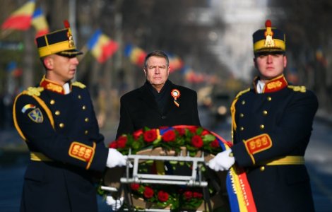 Klaus Iohannis, la Alba Iulia: Sunt onorat sa fiu presedinte al Romaniei in perioada Centenarului Marii Uniri