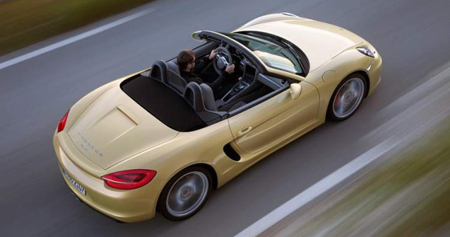 Iata noul Porsche Boxster!