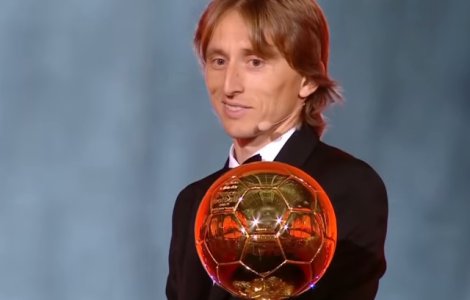 Luka Modric a castigat Balonul de Aur 2018