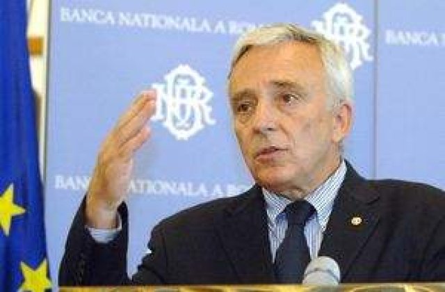 Isarescu: Daca nu suntem in stare sa terminam o autostrada, cat de usor este sa intram in zona euro?