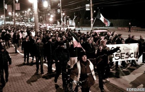 Protestele continua pentru a patra zi in toata tara