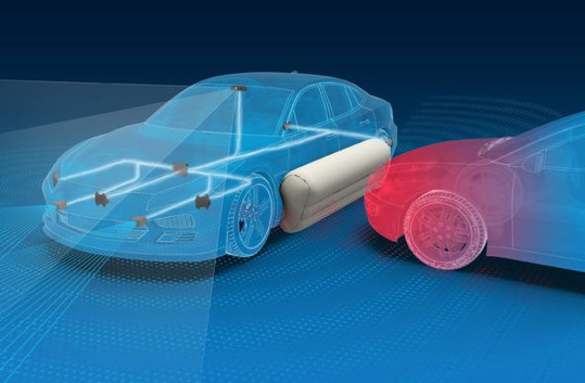 Producatorii ar putea introduce airbag-uri externe pentru coliziuni laterale cu alte masini: gravitatea accidentelor, redusa cu 40%
