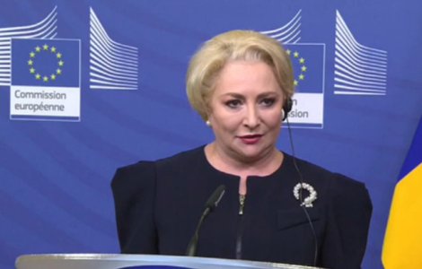 Dancila: Nu am absolut nicio emotie legata de motiunea de cenzura/ VIDEO