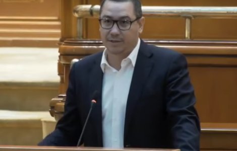 Victor Ponta: Vreau sa fie schimbat Guvernul Dancila, dar nu o sa votam niciodata un guvern condus de Orban