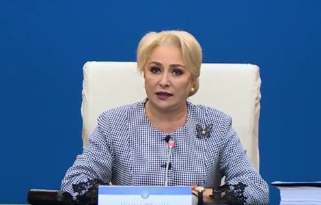Dancila: Un guvern il schimbi cand ai majoritate si suport popular