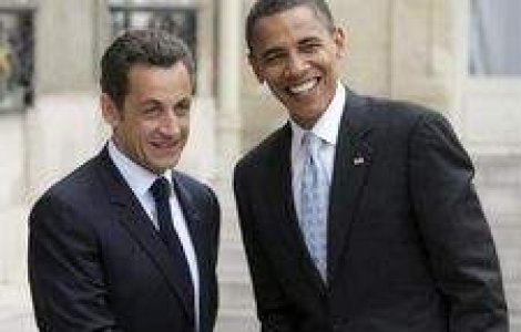 Obama si Sarkozy, nominalizati la premiul Nobel pentru pace