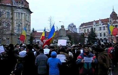 A noua zi de proteste in Capitala