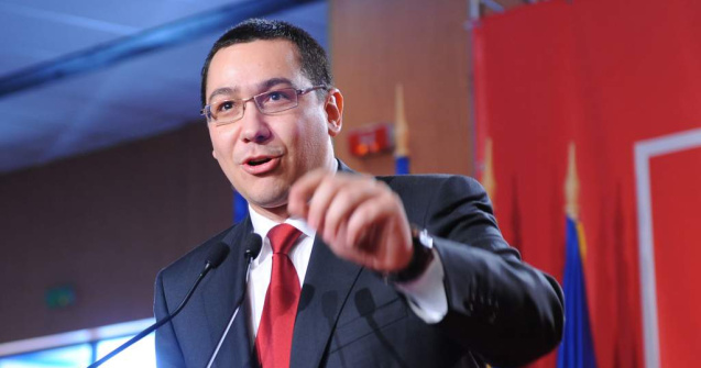 Ponta: Propunerile noastre sunt un Guvern de tehnocrati si alegeri anticipate