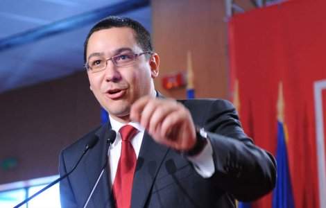 Ponta: Propunerile noastre sunt un Guvern de tehnocrati si alegeri anticipate