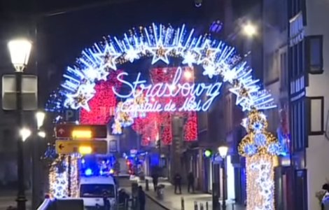 Cel putin 3 persoane au murit si 12 au fost ranite in urma unui atac armat la Strasbourg/ VIDEO