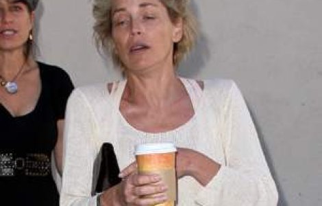 Sharone Stone, ingrozitoare fara machiaj