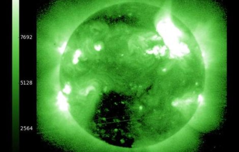  Video  Cea mai puternica explozie solara atinge azi Pamantul