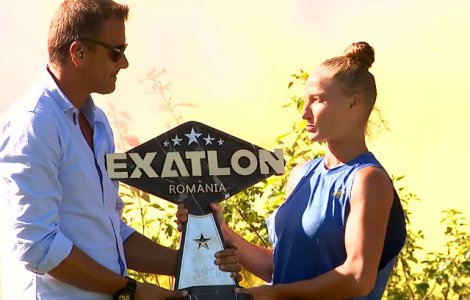 Beatrice Olaru este castigatoarea Exatlon: Nu am visat la trofeu/ VIDEO
