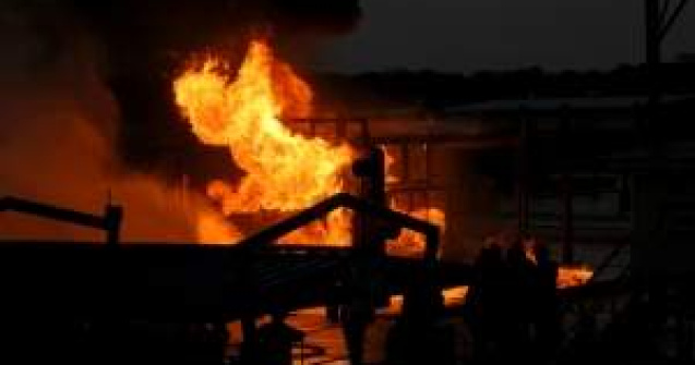 Incendiu izbucnit intr-o fabrica din Mogosoaia