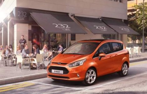 Noul Ford B-Max, care va fi produs la Craiova. Prima imagine!