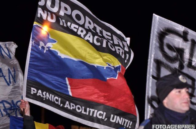 Circa 600 de suporteri au protestat, sambata, la Sibiu