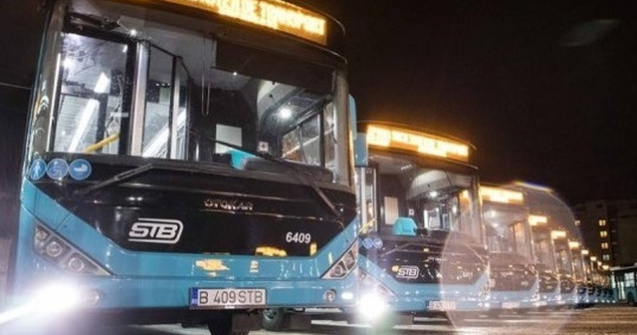 Autobuzele si tramvaiele care vor circula in noaptea de Anul Nou in Capitala