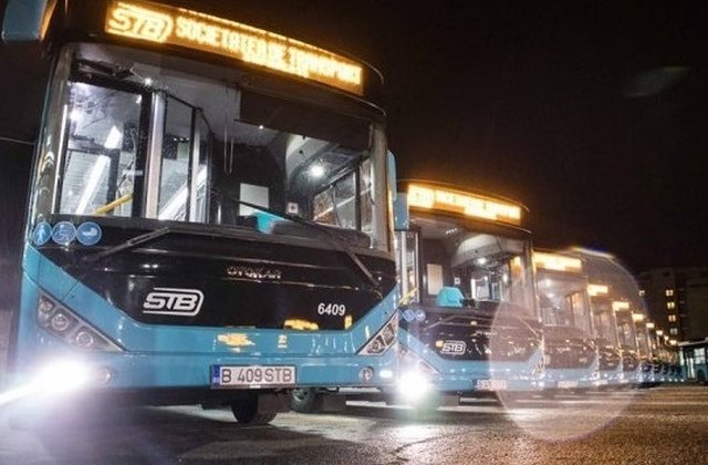 Autobuzele si tramvaiele care vor circula in noaptea de Anul Nou in Capitala