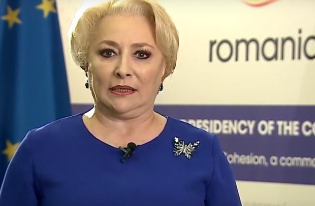 Dancila, mesaj cu prilejul preluarii presedintiei Consiliului UE: 2019 va fi anul Romaniei europene/ VIDEO