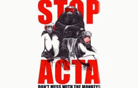 Mobilizare europeana impotriva ACTA. Mediul online da tonul