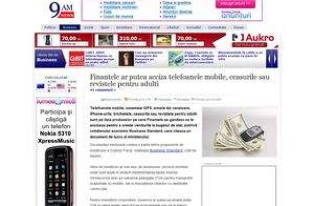 9AM, primul loc in topul celor mai vizitate site-uri de stiri din Romania