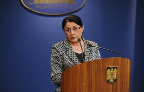 Ecaterina Andronescu: Pe 30 martie va fi inaintata Parlamentului noua lege a educatiei