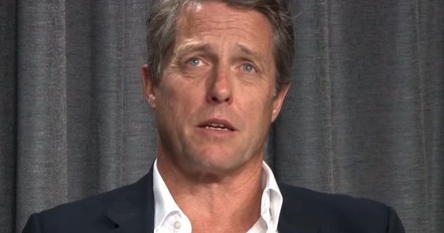 Hugh Grant a apelat la fanii de pe Twitter pentru a gasi un scenariu care i-a fost furat