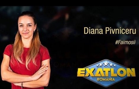 Exatlon 3: Diana Pivniceru a parasit competitia, dupa o accidentare