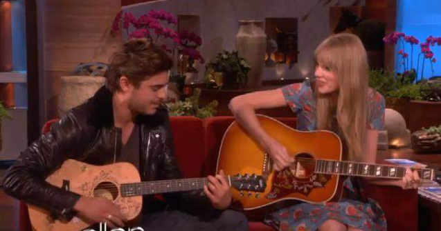  Video  Taylor Swift si Zac Efron canta impreuna