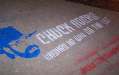 Unde ai putea sa vizitezi podul cu numele "Chuck Norris"?