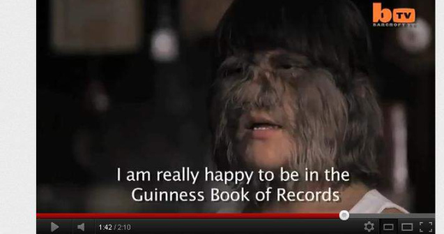 Cea mai paroasa fetita din lume